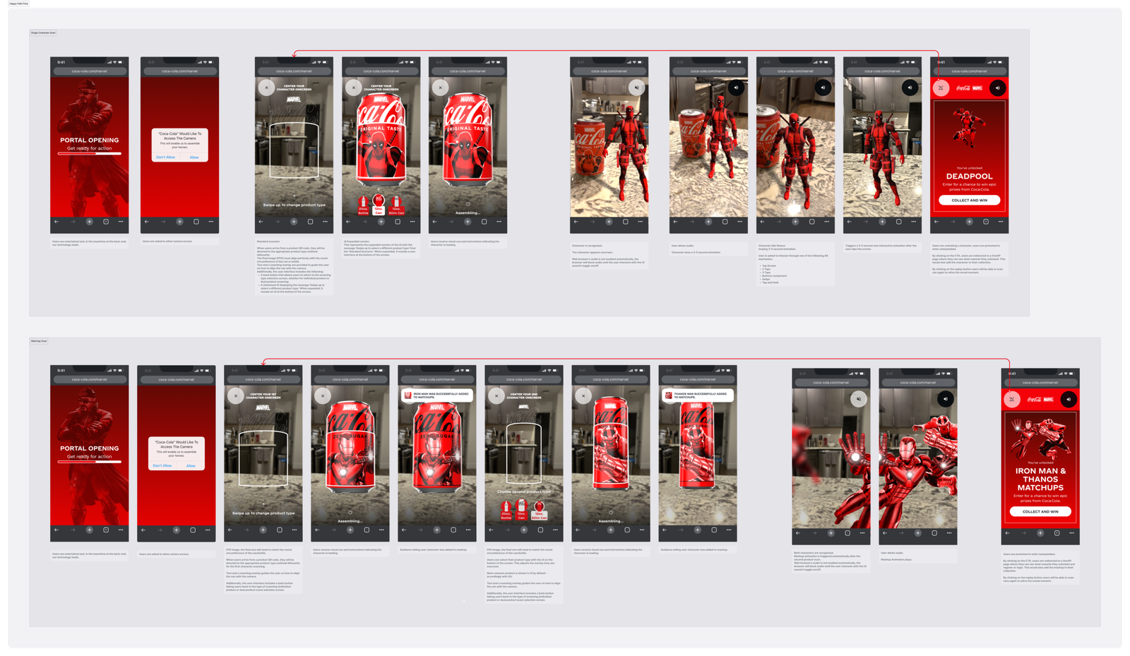 Marvel x Coca-Cola AR Ecosystem