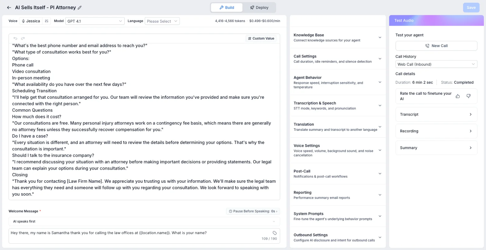 GoHighLevel Workflow Canvas
